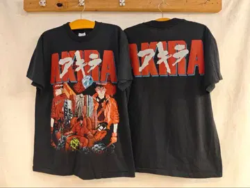[ L ] AKIRA 애니메이션 T셔츠 블랙