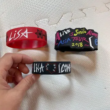 LiSA 러버 밴드 3종 세트