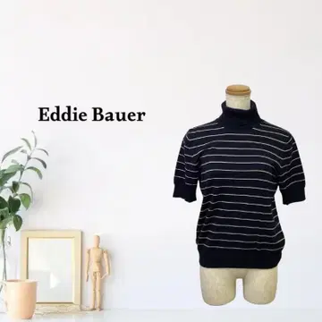 zG2037 [ S ] Eddie Bauer 니트/스웨터 터틀넥 반팔