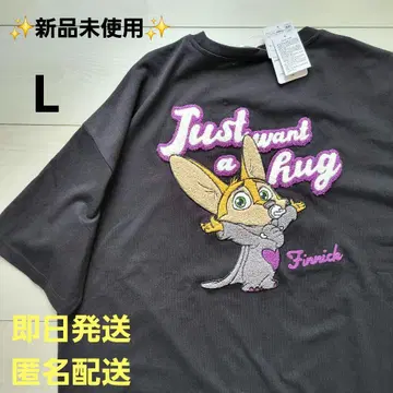 디즈니 주토피아 피닉 남성용 반팔 T셔츠 사가 자수 L
