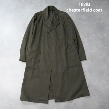 DUTCH ARMY / 80s 체스터 코트 자켓 유로 구제 의류