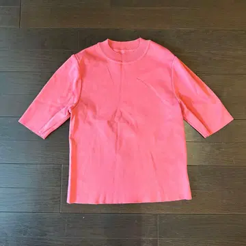 고급 살몬 핑크 유나이티드 도쿄 반팔 티셔츠