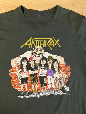90s USA제 ANTHRAX 밴드 티셔츠 빈티지