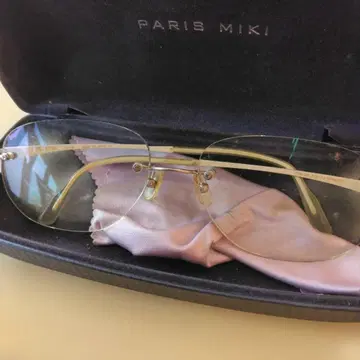 PARIS MIKI 투포인트 안경 골드