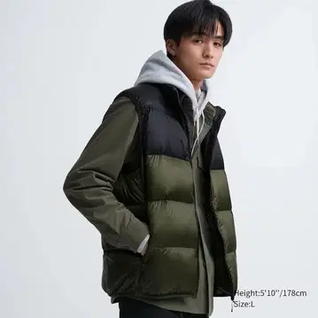 [수납 봉투 포함] UNIQLO 울트라 라이트 다운 베스트 M P0720