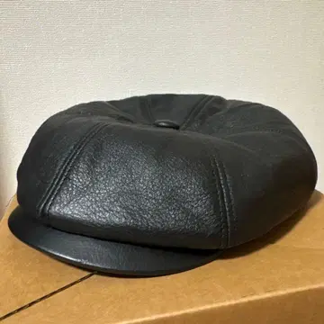 가죽 헌팅 캡