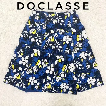 [DoCLASSE] 에토 아이 아나운서 착용 꽃무늬 턱 플레어 스커트 ap1839