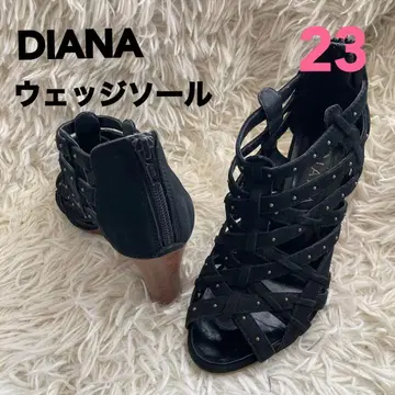 DIANA 웨지솔 샌들 23cm