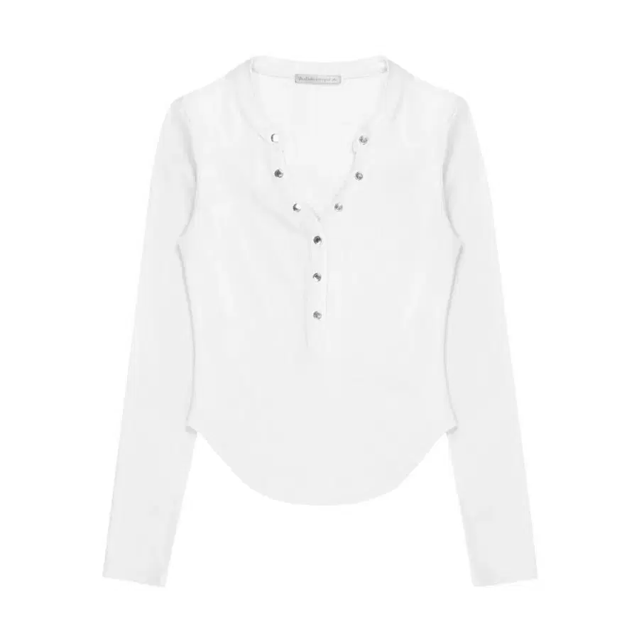 쿨시스 건장걸 CS SIGNATURE BUTTON TOP 화이트