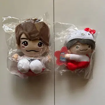 나니와단시 니시하타 다이고 봉제 인형 마스코트 2점 세트