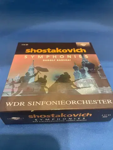 쇼스타코비치 교향곡 전집 루돌프 바르샤이 11CD