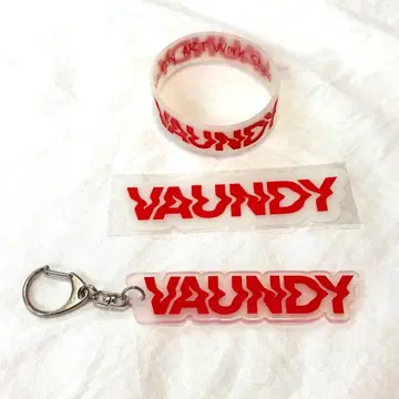 Vaundy 러버 밴드 스티커 아크릴 키링