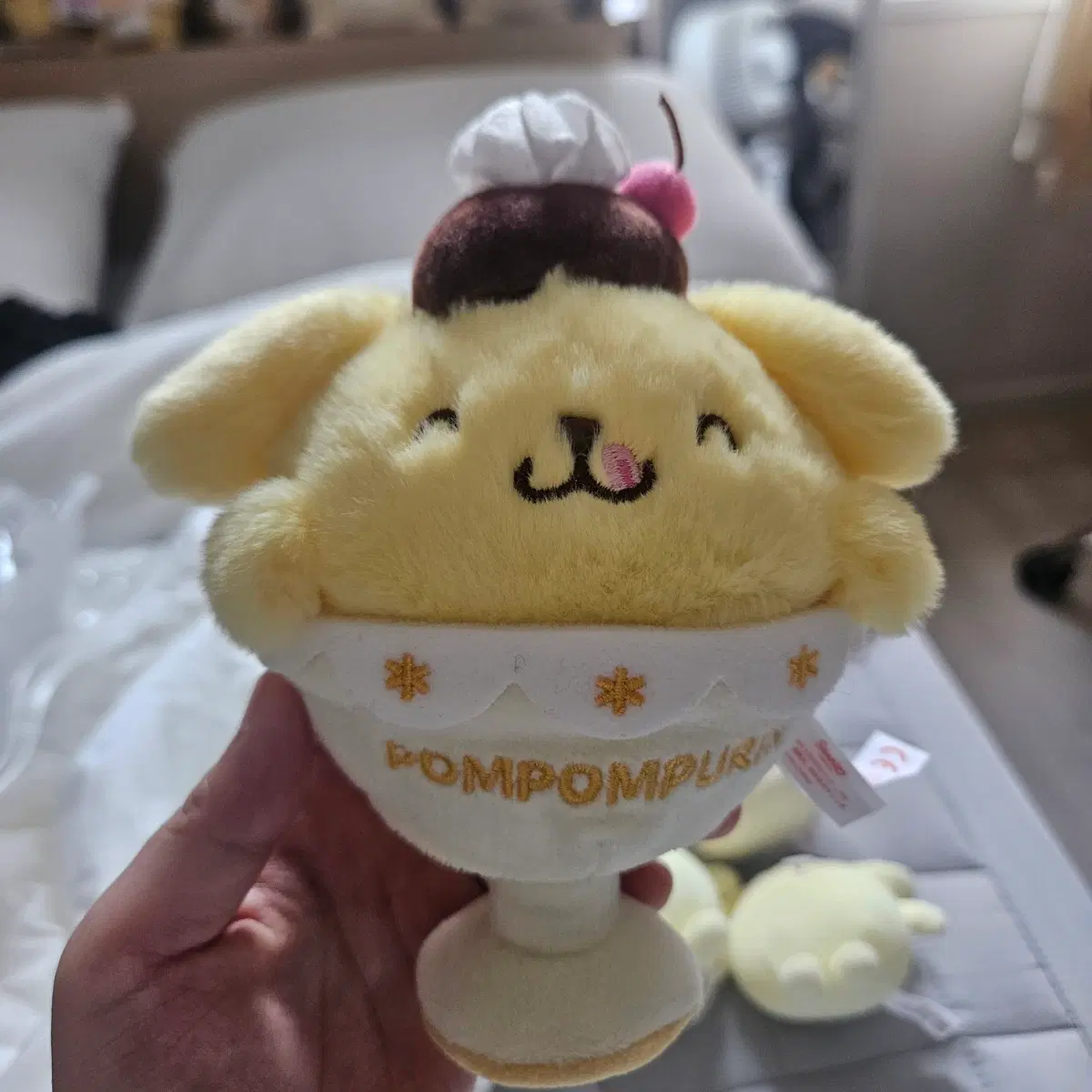 폼폼푸린 30주년 파르페 키링 인형