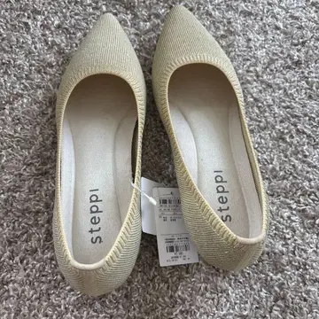 steppi [ 세탁 가능/발수 ] 글리터 포인트 펌프스 24.5cm