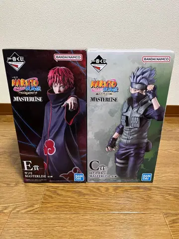 제일복권 NARUTO 돌풍전 C상 하타케 카카시 E상 사소리 피규어
