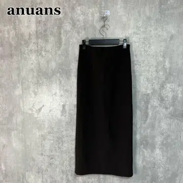 anuans 컷 조젯 타이트 스커트 2