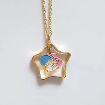 [컨디션 최상] [레트로] 리틀트윈스타 별 모양 목걸이 키키라라