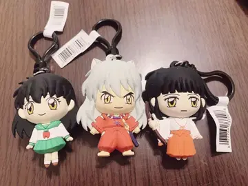 이누야샤 블라인드 키링 3개 세트 (이누야샤, 카고메, 키쿄우)