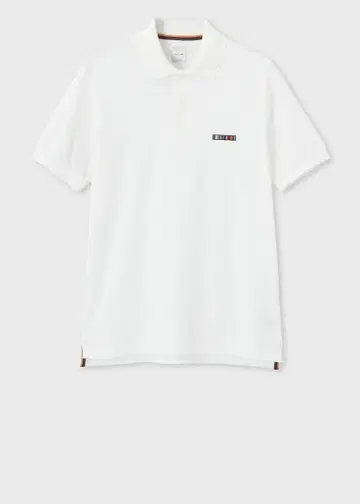 폴 스미스 피케 셔츠 화이트