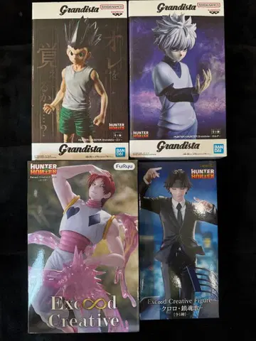 HUNTER x HUNTER 곤 키루아 클로로 히소카 피규어