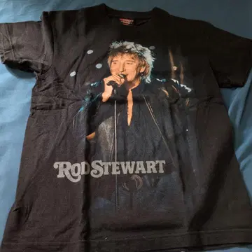 ROD STEWART 2009 투어 티셔츠 블랙 S