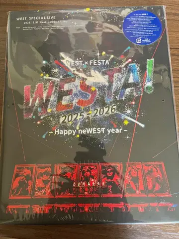WEST. WESTA! 2025-2026 초회반 Blu-ray