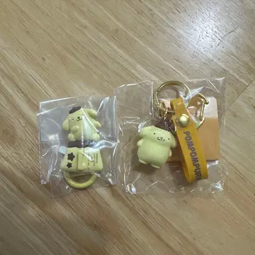 폼폼푸딩 키링 2개 세트