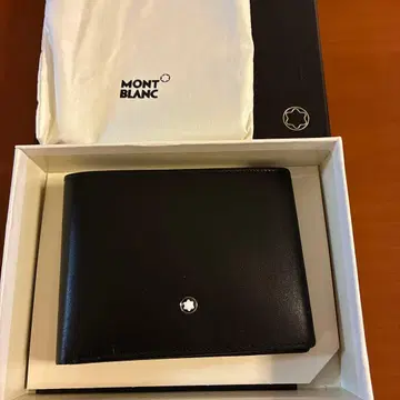 새상품 MONTBLANC 마이스터슈테크 접이식 지갑