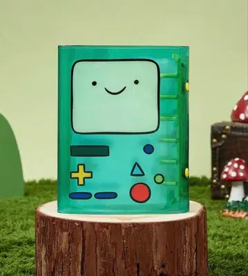 어드벤처 타임 BMO 바인더 수첩 씰북