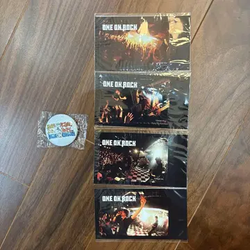 ONE OK ROCK IC 카드 스티커 & 캔 배지