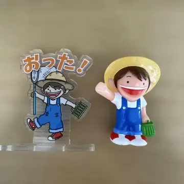 무시오카 다이키 소프트 비닐 손가락 인형 아크릴 스탠드 2점