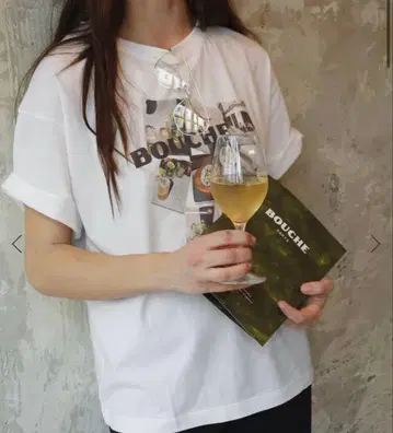 슬로브 이에나 BOUCHE SLOBE 별주 LOGO TEE