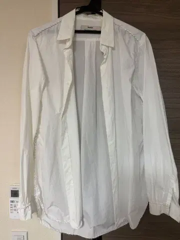 Kaval basic plain shirt 손바느질 셔츠 씨 아일랜드