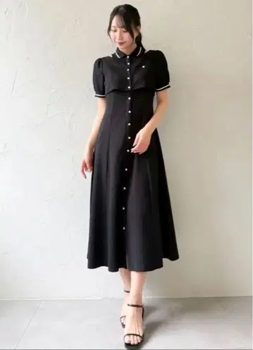 POLOBCS 콜라보 레이어드 폴로 원피스 dazzlin