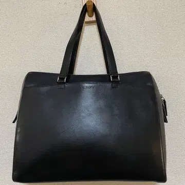 HIROFU 히로후 비즈니스 백 블랙 토트백