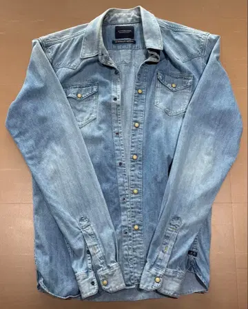 SCOTCH&SODA 데님 셔츠 웨스턴 셔츠