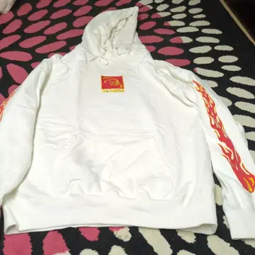 XLARGE 후드티 화이트 M 사이즈