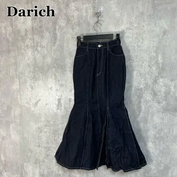 Darich 프린세스 머메이드 데님 스커트 XS