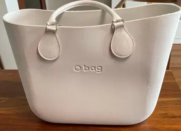 O bag 오버 화이트 토트백 대형