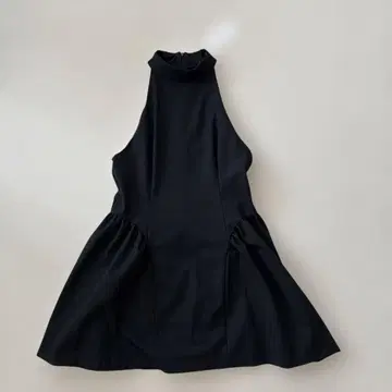 ZARA 슬리브리스 원피스 블랙 L 사이즈 미사용 새상품