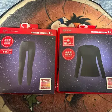 UNIQLO 히트텍 울트라 웜 크루넥 T 레깅스 XL