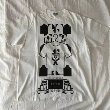C.E CAV EMPT 그래픽 셔츠 화이트 M