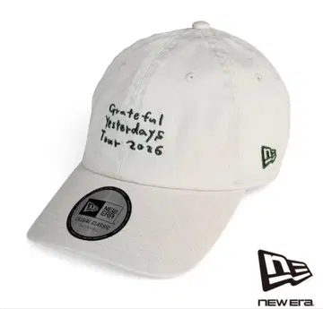 백 넘버 NEW ERA 2026 캡 화이트 콜라보