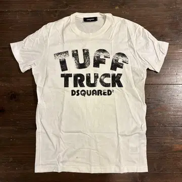 새상품급 DSQUARED2 화이트 T셔츠