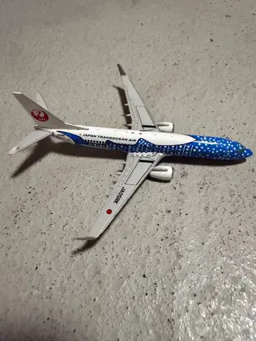 JTA 징베 제트 1/400 1/500 모형 전체 길이 10cm
