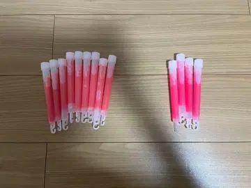응원봉 핑크 4개 오렌지 9개