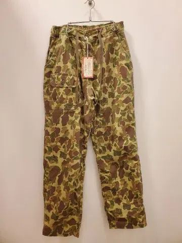 Union Special Overalls 카모플라주 워크 팬츠