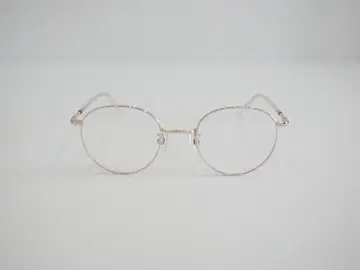 UNITED ARROWS 안경 골드 프레임 메탈 프레임