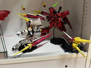 RG 사자비 & RG 뉴 건담 판넬 페인팅