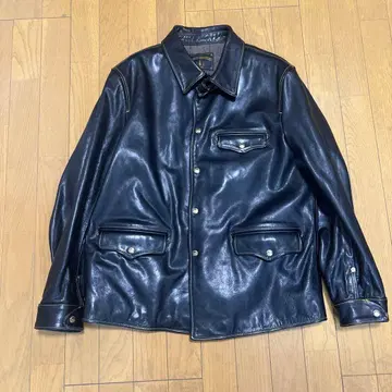 레더 카 코트 uncoated vegetable tanned cowhide